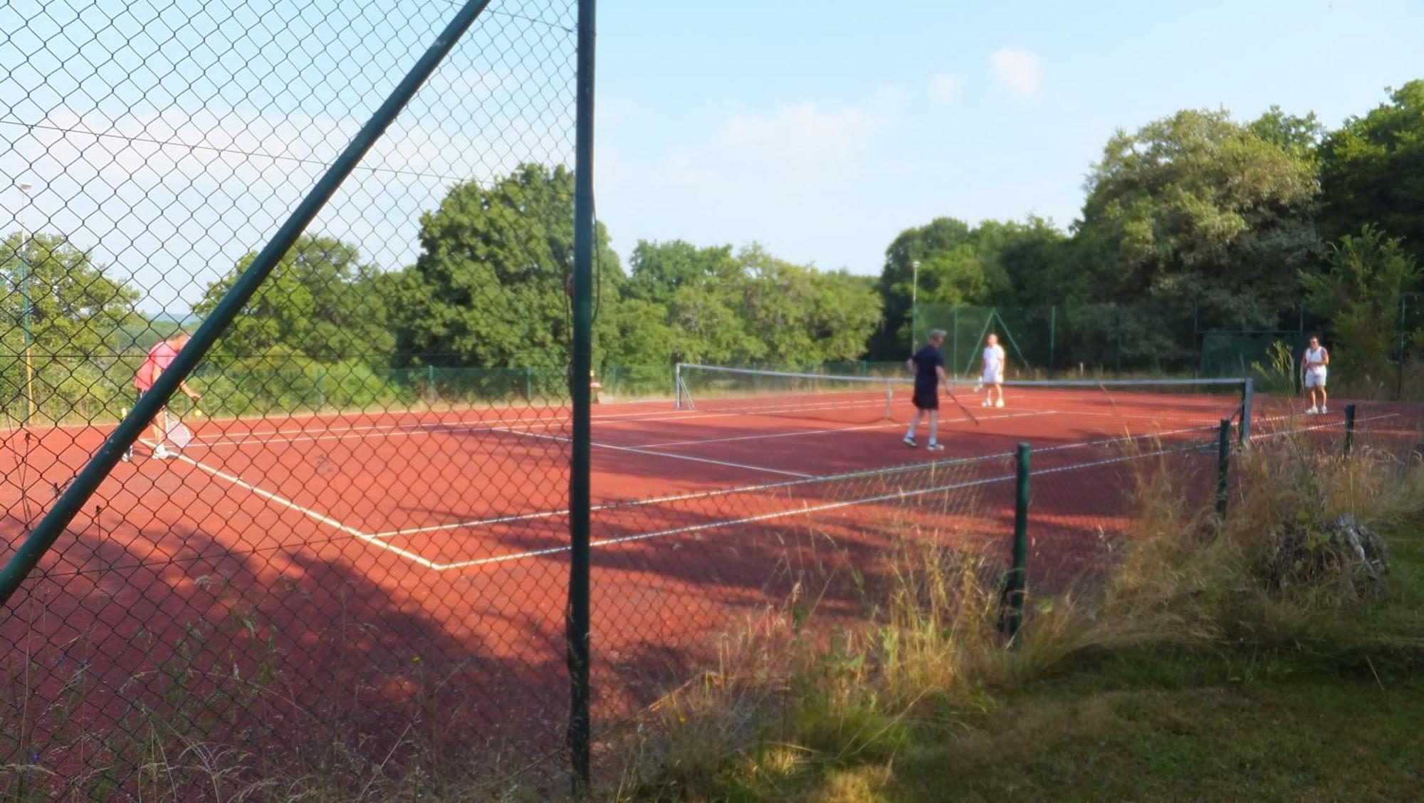 La Vache Tennis Prive Crux-la-Ville Bagian luar foto